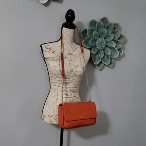 DKNY Orange Crossbody Shoulder Bag